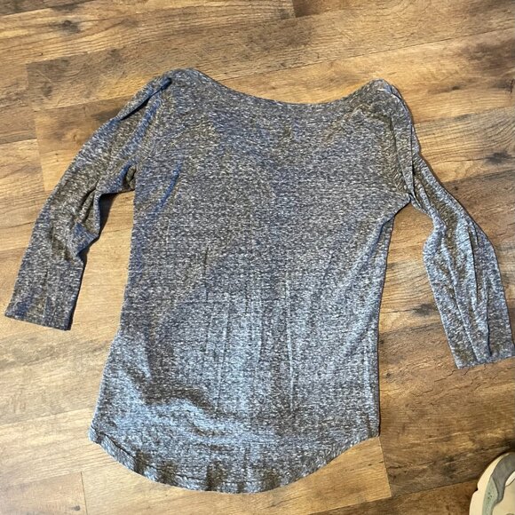 HOLLISTER Size Small Gray Embroidered Long - Picture 4 of 4